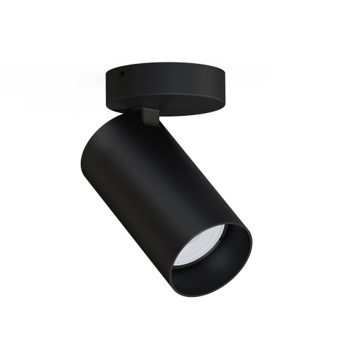 Lampa sufitowa reflektorowa MONO 7838 Nowodvorski 1xGU10 R50 10W only LED Stal lakierowana Czarny