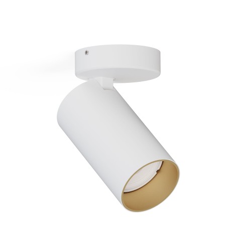 Lampa sufitowa reflektorowa MONO 7771 Nowodvorski 1xGU10 R50 10W only LED Stal lakierowana Biały