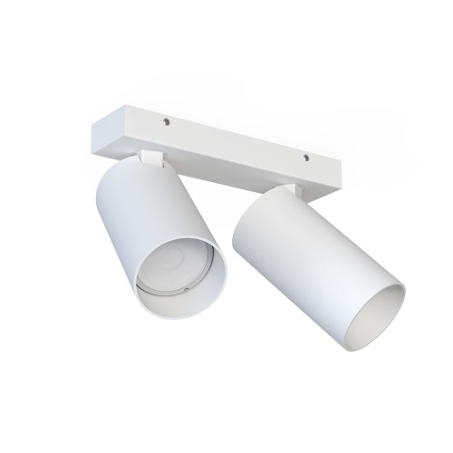 Lampa sufitowa reflektorowa MONO 7810 Nowodvorski 2xGU10 R50 10W only LED Stal lakierowana Biały