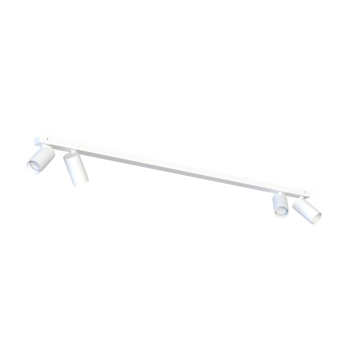Lampa sufitowa reflektorowa MONO 7812 Nowodvorski 4xGU10 R50 10W only LED Stal lakierowana Biały