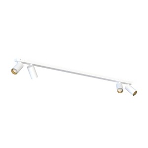 Lampa sufitowa reflektorowa MONO 7776 Nowodvorski 4xGU10 R50 10W only LED Stal lakierowana Biały