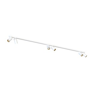 Lampa sufitowa reflektorowa MONO 7777 Nowodvorski 6xGU10 R50 10W only LED Stal lakierowana Biały