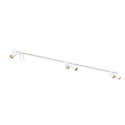 Lampa sufitowa reflektorowa MONO 7777 Nowodvorski 6xGU10 R50 10W only LED Stal lakierowana Biały