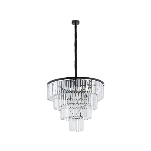 Lampa sufitowa żyrandol CRISTAL L 7614 Nowodvorski 12xE14 25W only LED Kryształ Transparentny