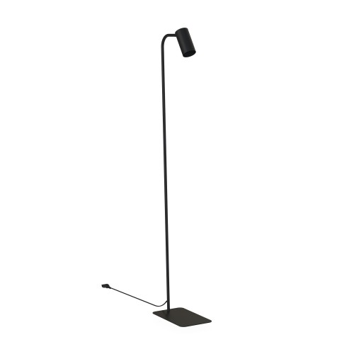 Lampa stojąca podłogowa MONO 7707 Nowodvorski 1xGU10 R50 10W only LED Stal lakierowana Czarny