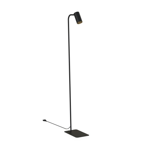 Lampa stojąca podłogowa MONO 7717 Nowodvorski 1xGU10 R50 10W only LED Stal lakierowana Czarny
