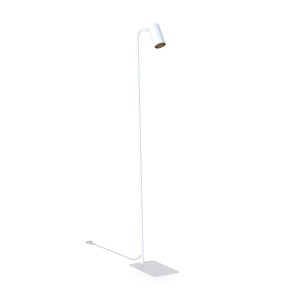 Lampa stojąca podłogowa MONO 7714 Nowodvorski 1xGU10 R50 10W only LED Stal lakierowana Biały