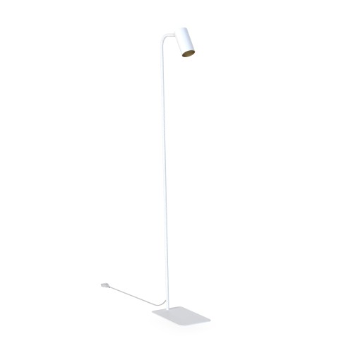 Lampa stojąca podłogowa MONO 7714 Nowodvorski 1xGU10 R50 10W only LED Stal lakierowana Biały