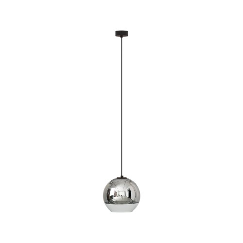 Lampa wisząca GLOBE PLUS S 7605 Nowodvorski 1xE27 25W only LED Szkło metalizowane Chrom