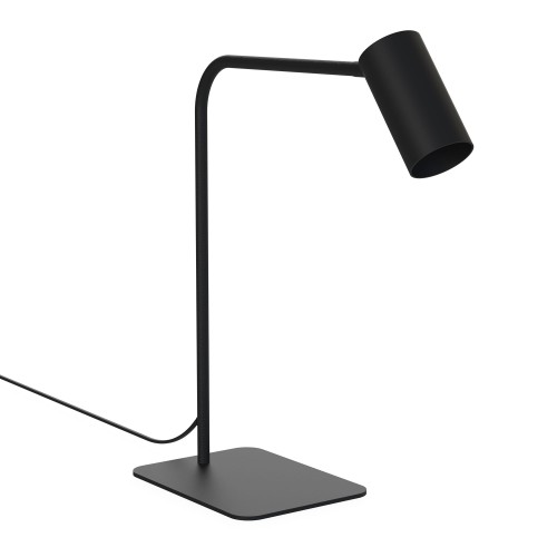 Lampa stojąca stołowa MONO 7706 Nowodvorski 1xGU10 R50 10W only LED Stal lakierowana Czarny