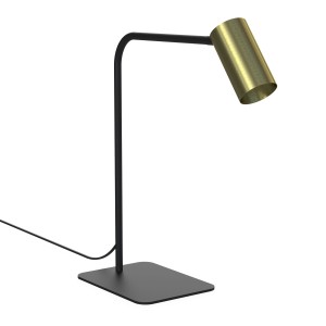 Lampa stojąca stołowa MONO 7710 Nowodvorski 1xGU10 R50 10W only LED Lity mosiądz Mosiądz
