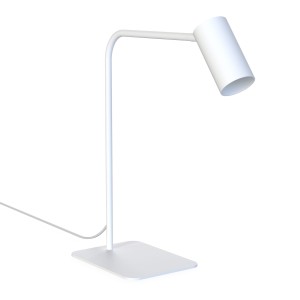 Lampa stojąca stołowa MONO 7703 Nowodvorski 1xGU10 R50 10W only LED Stal lakierowana Biały