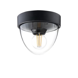 Lampa zewnętrzna sufitowa plafon NOOK 7978 Nowodvorski 1xE27 10W only LED IP44 Tworzywo sztuczne ABS Czarny