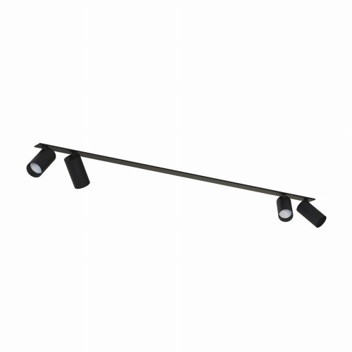 Lampa sufitowa reflektorowa MONO SURFACE 7836 Nowodvorski 4xGU10 R50 10W only LED Stal lakierowana Czarny