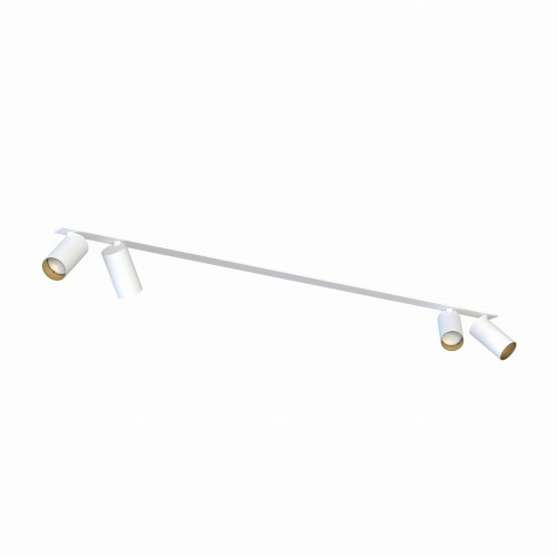 Lampa sufitowa reflektorowa MONO SURFACE 7686 Nowodvorski 4xGU10 R50 10W only LED Stal lakierowana Biały
