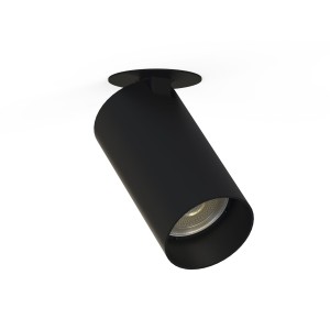 Lampa sufitowa reflektorowa MONO SURFACE 7833 Nowodvorski 1xGU10 R50 10W only LED Stal lakierowana Czarny