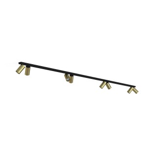 Lampa sufitowa reflektorowa MONO 2x150 7754 Nowodvorski 8xGU10 R50 10W only LED Lity mosiądz Mosiądz