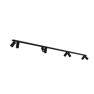 Lampa sufitowa reflektorowa MONO 2x150 7720 Nowodvorski 8xGU10 R50 10W only LED Stal lakierowana Czarny