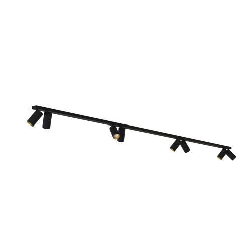 Lampa sufitowa reflektorowa MONO 2x150 7698 Nowodvorski 8xGU10 R50 10W only LED Stal lakierowana Czarny