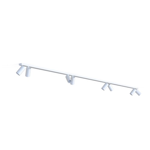 Lampa sufitowa reflektorowa MONO 2x150 7750 Nowodvorski 8xGU10 R50 10W only LED Stal lakierowana Biały