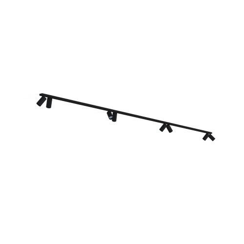 Lampa sufitowa reflektorowa MONO 2x200 7722 Nowodvorski 8xGU10 R50 10W only LED Stal lakierowana Czarny