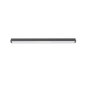 Lampa sufitowa STRAIGHT CEILING LED L 7551 Nowodvorski 1xLED TUBE T8 22W Stal lakierowana Grafitowy