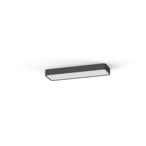 Lampa sufitowa plafon SOFT CEILING LED 60X20 7526 Nowodvorski 2xLED TUBE T8 11W Aluminium lakierowane Grafitowy