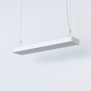Lampa wisząca SOFT LED 90X20 7545 Nowodvorski 2xLED TUBE T8 16W Aluminium lakierowane Biały