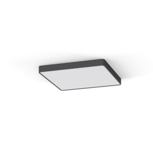 Lampa sufitowa plafon SOFT CEILING LED 60X60 7530 Nowodvorski 5xLED TUBE T8 11W Aluminium lakierowane Grafitowy