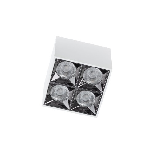 Lampa sufitowa natynkowa MIDI LED 10051 Nowodvorski LED 16W Aluminium lakierowane Biały