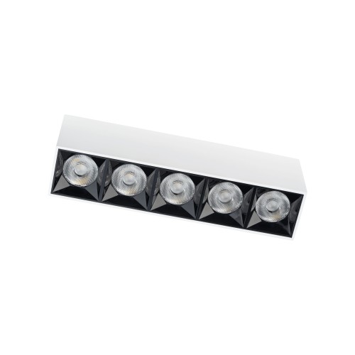 Lampa sufitowa natynkowa MIDI LED 10052 Nowodvorski LED 20W Aluminium lakierowane Biały