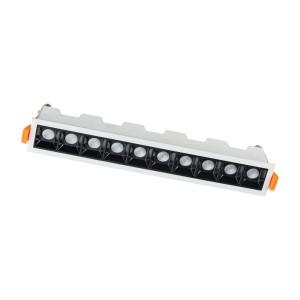 Lampa sufitowa podtynkowa MINI LED RECESSED 10045 Nowodvorski LED 20W Aluminium lakierowane Biały