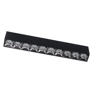 Lampa sufitowa natynkowa MIDI LED 10060 Nowodvorski LED 40W Aluminium lakierowane Czarny