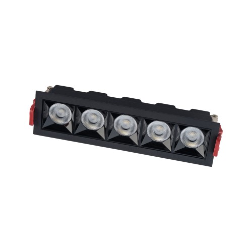 Lampa sufitowa podtynkowa MIDI LED RECESSED 10062 Nowodvorski LED 20W Aluminium lakierowane Czarny