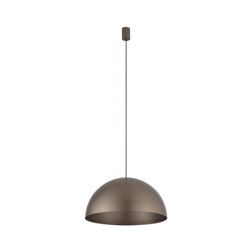 Lampa wisząca HEMISPHERE SUPER L 10296 Nowodvorski 4xGX53 12W only LED Stal lakierowana Satynowy czekoladowy