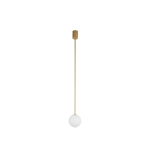 Lampa wisząca KIER M 10306 Nowodvorski 1xG9 12W only LED Stal lakierowana Satynowy złoty