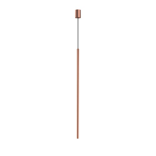 Lampa wisząca LASER 1000 10445 Nowodvorski 1xG9 10W only LED Stal lakierowana Satynowa miedź