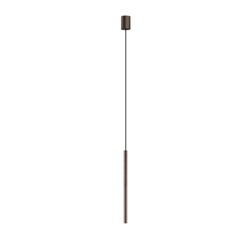 Lampa wisząca LASER 490 10451 Nowodvorski 1xG9 10W only LED Stal lakierowana Satynowy czekoladowy