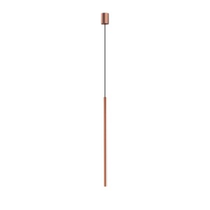 Lampa wisząca LASER 750 10448 Nowodvorski 1xG9 10W only LED Stal lakierowana Satynowa miedź