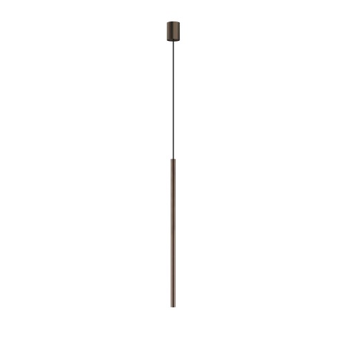 Lampa wisząca LASER 750 10447 Nowodvorski 1xG9 10W only LED Stal lakierowana Satynowy czekoladowy