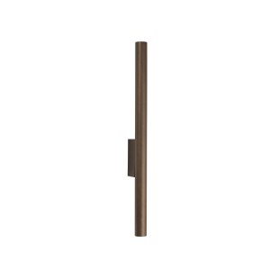 Lampa ścienna Kinkiet LASER WALL 10563 Nowodvorski 2xG9 10W only LED Stal lakierowana Satynowy czekoladowy