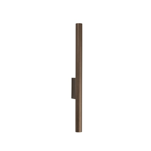 Lampa ścienna Kinkiet LASER WALL 10563 Nowodvorski 2xG9 10W only LED Stal lakierowana Satynowy czekoladowy