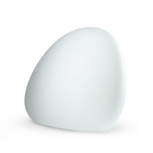 Lampa zewnętrzna stojąca STONE M 10580 Nowodvorski 1xE27 25W only LED IP44 Tworzywo sztuczne PE Biały