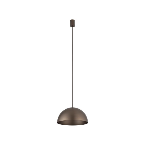 Lampa wisząca HEMISPHERE SUPER S 10618 Nowodvorski 1xGX53 12W only LED Stal lakierowana Satynowy czekoladowy