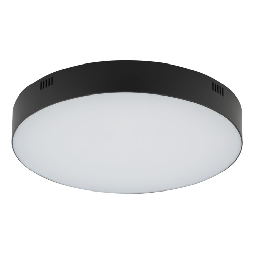 Lampa sufitowa plafon LID ROUND LED 50W 10410 Nowodvorski LED 50W Tworzywo sztuczne Czarny