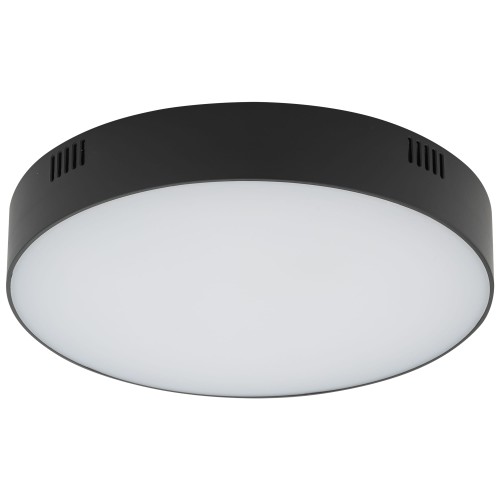 Lampa sufitowa plafon LID ROUND LED 35W 10417 Nowodvorski LED 35W Tworzywo sztuczne Czarny