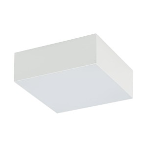 Lampa sufitowa plafon LID SQUARE LED 15W 10420 Nowodvorski LED 15W Tworzywo sztuczne Biały