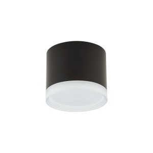 Lampa sufitowa natynkowa SILBA 10477 Nowodvorski 1xGX53 12W only LED Aluminium lakierowane Czarny