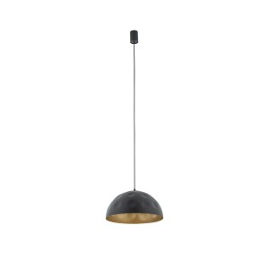 Lampa wisząca HEMISPHERE HIT S 10702 Nowodvorski 1xE27 25W only LED Stal lakierowana Czarny