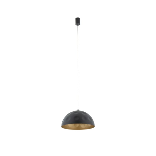 Lampa wisząca HEMISPHERE HIT S 10702 Nowodvorski 1xE27 25W only LED Stal lakierowana Czarny